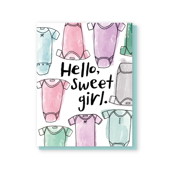 Sweet Girl Card