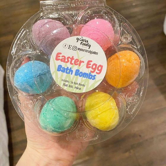 Easter Egg Bath Bomb Set - Pack of 6