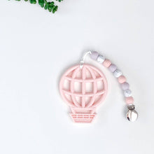  Pink Hot Air Balloon Teether with Clip