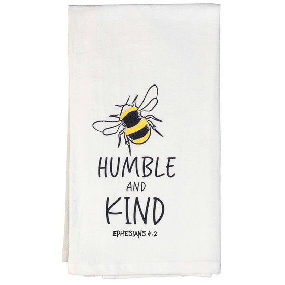 Humble and Kind Bee Floursack Towel