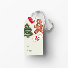  Christmas Cookie Gift Tags - Set of 12