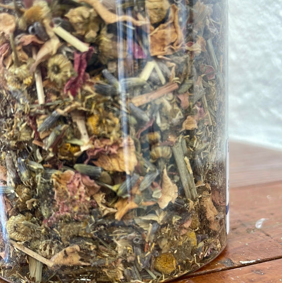 Relaxing Chamomile Lavender Herbal Tea