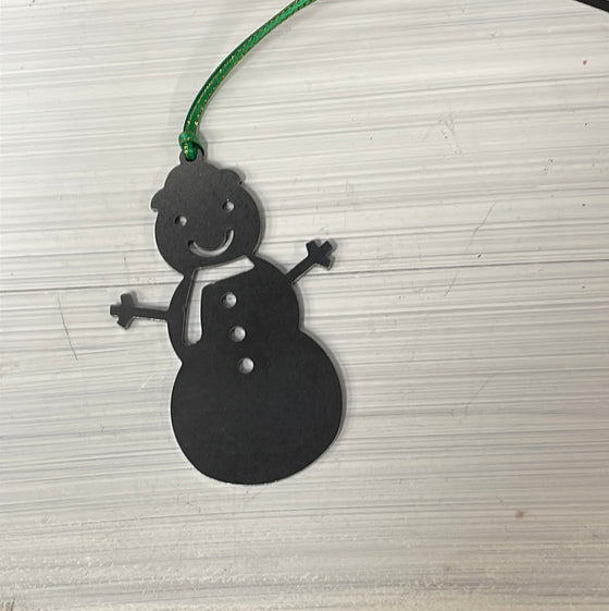 Snow Man Ornament