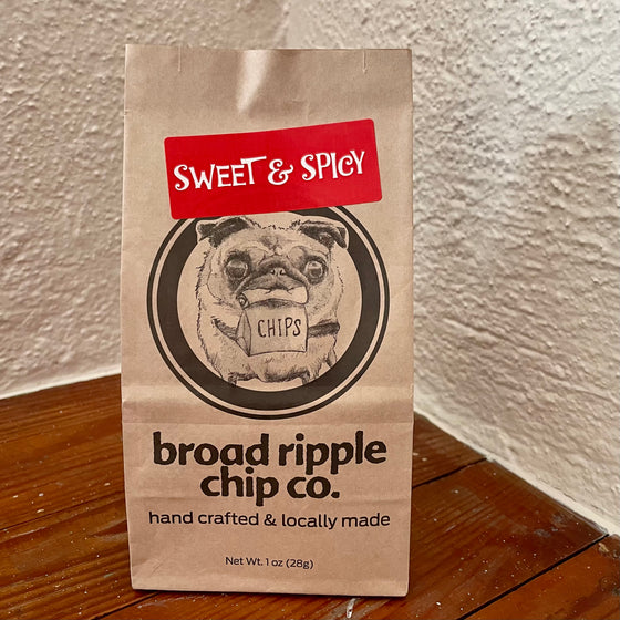 Sweet and Spicy Broad Ripple Chip Co. Potato Chips