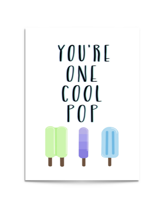 Cool Popsicle Card
