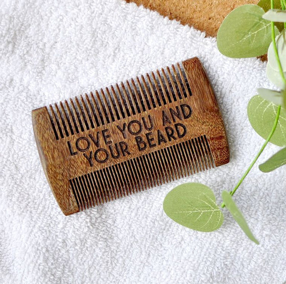 Sandalwood Beard Comb - Love You and Your Beard