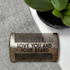 Sandalwood Beard Comb - Love You and Your Beard