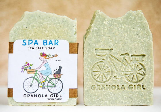 Spa Bar Soap- Sea Salt, Rosemary & Lemongrass